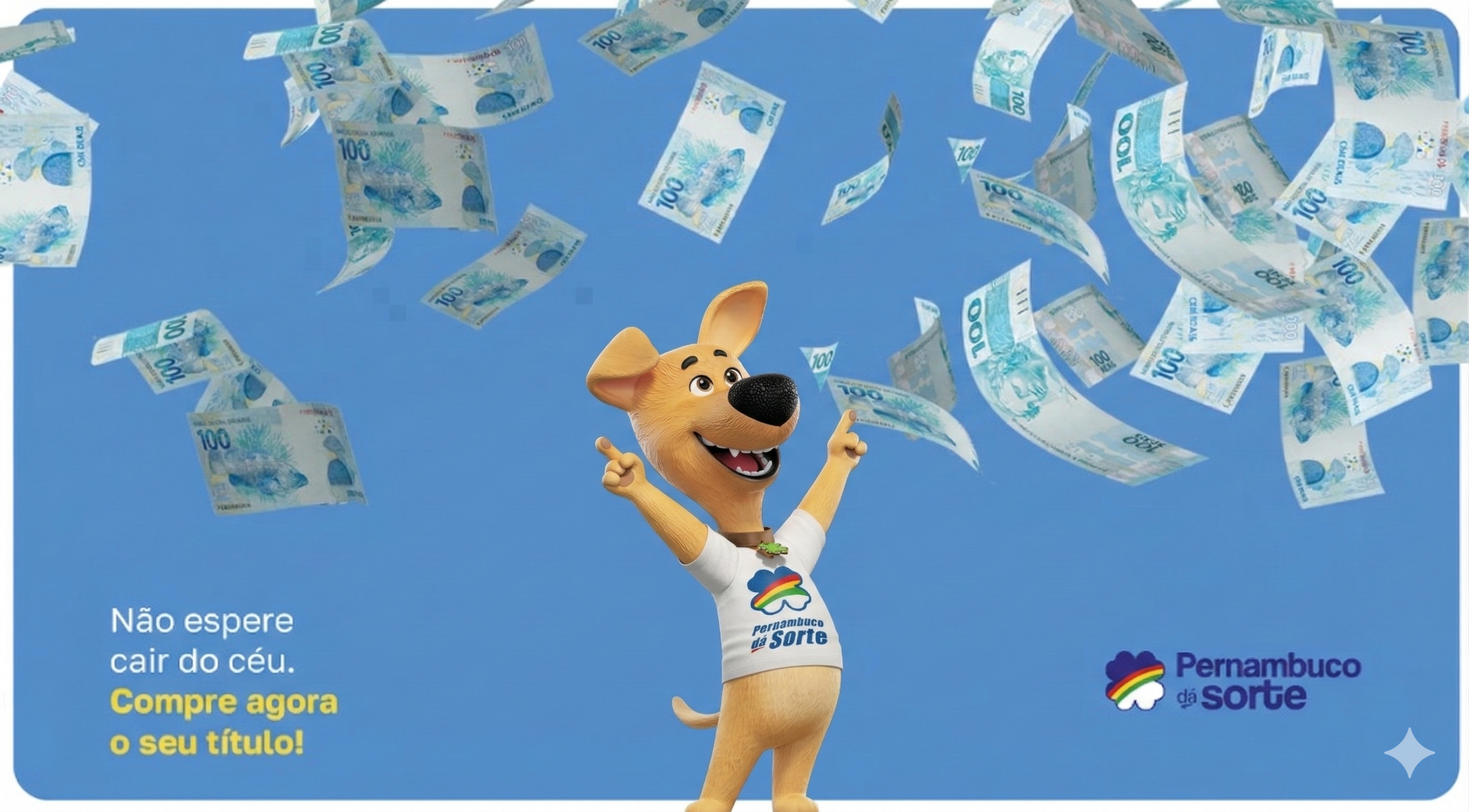 Com apenas R$ 1,25, você já pode participar e concorrer a prêmios em Pernambuco